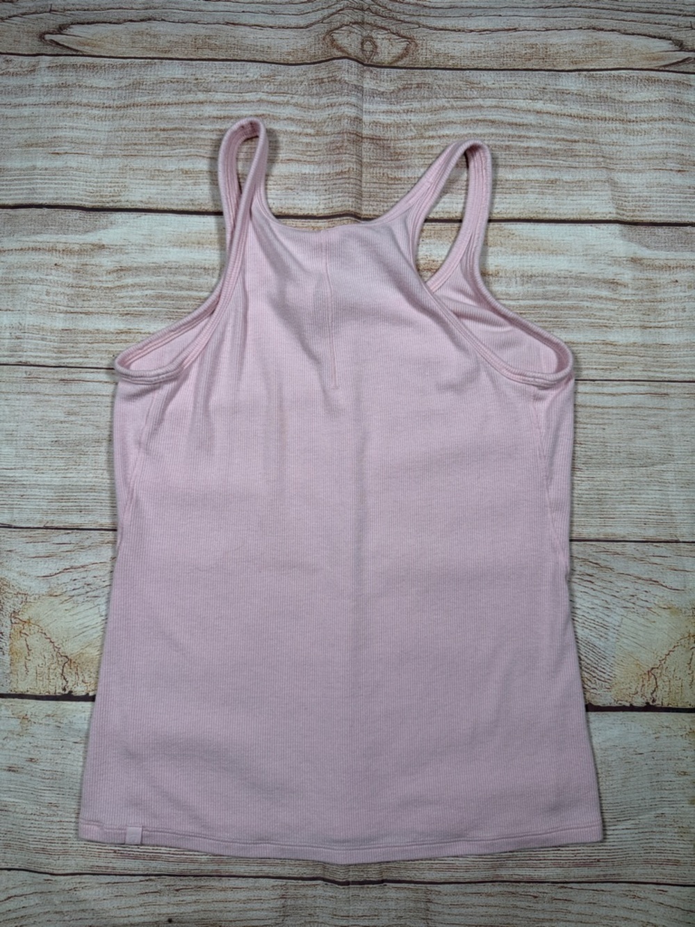 Lululemon Light Pink Ribbed‎ Tank - Picture 4 of 7